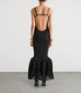 Givenchy Black Knit Maxi Dress