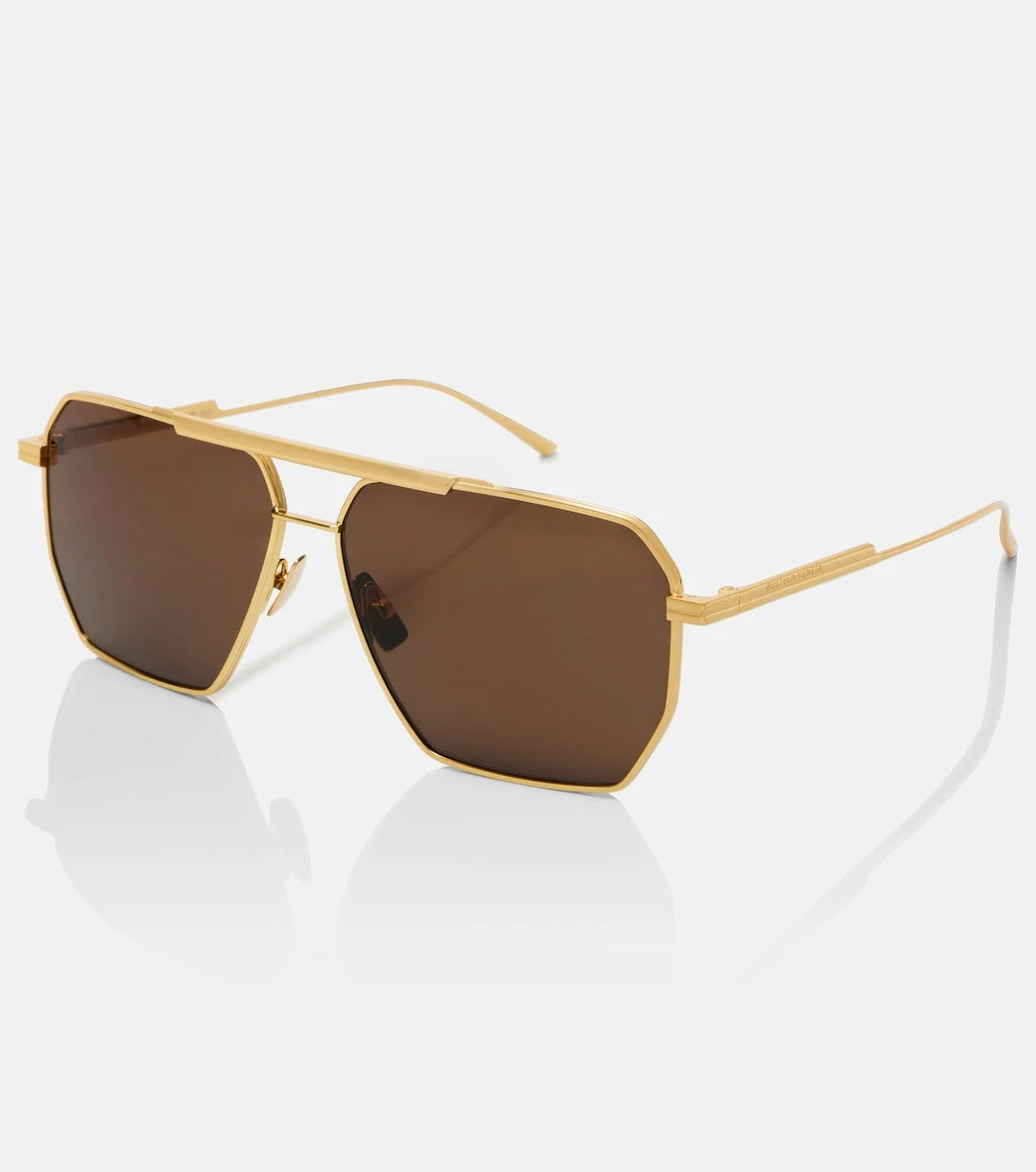 Bottega Veneta - نظارة شمسية Aviator