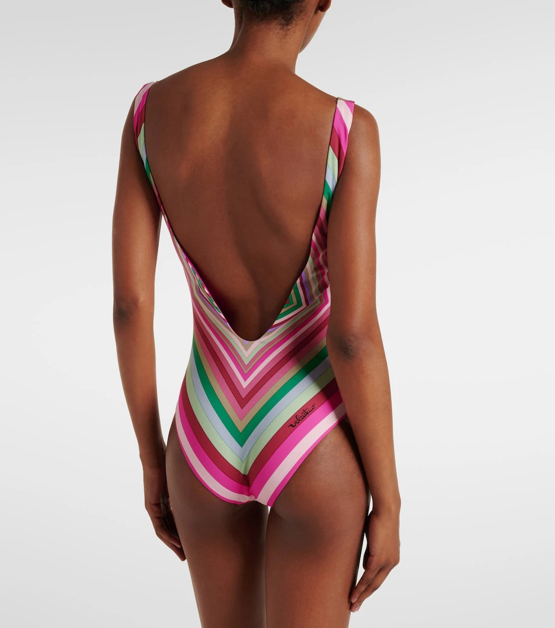 Valentino - Printed swimsuit