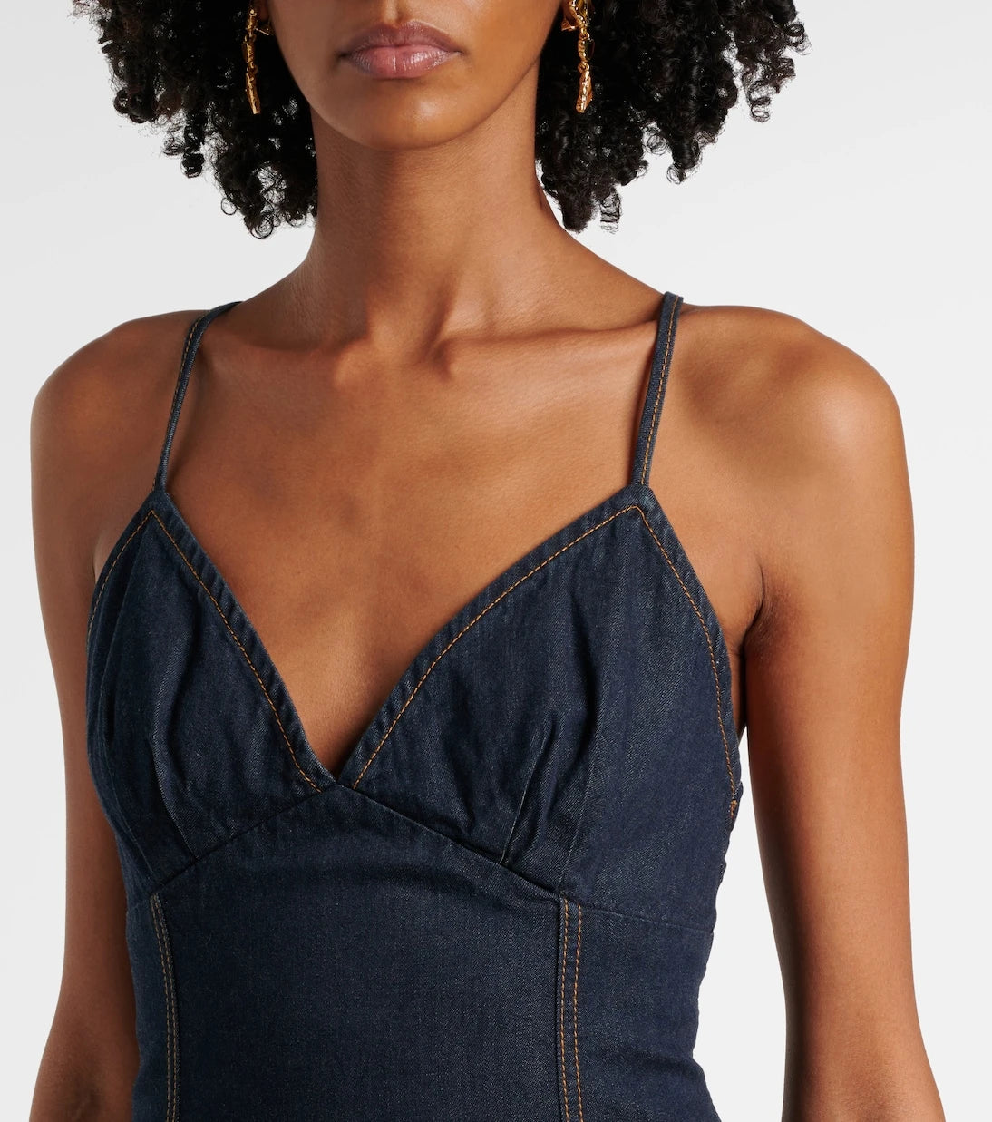 Zimmermann - Crush denim minidress