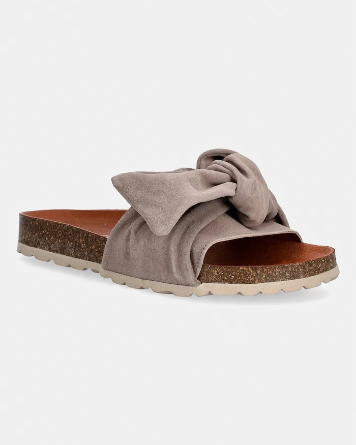 Verbenas дамски чехли с открити пръсти от велур ROXY VELOUR