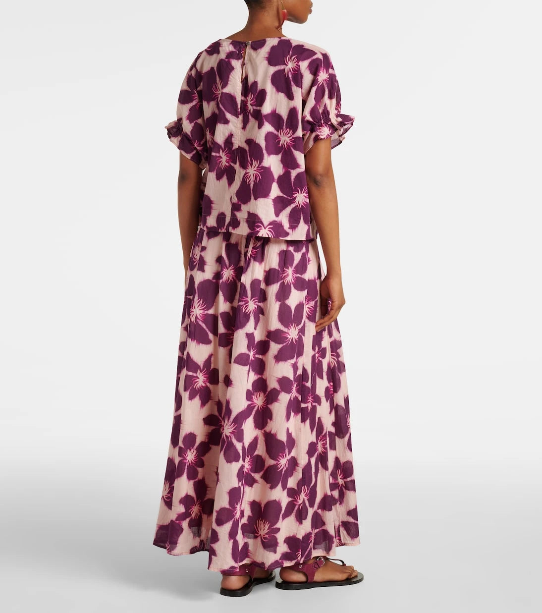 Velvet - Delilah floral cotton poplin blouse