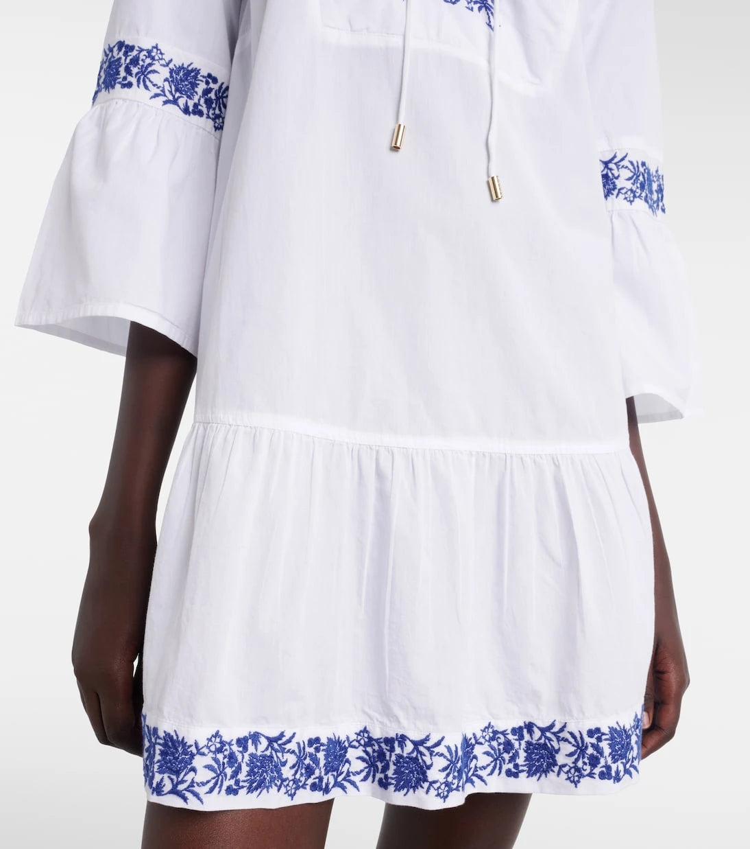 Heidi Klein - Cannes cotton beach cover-up