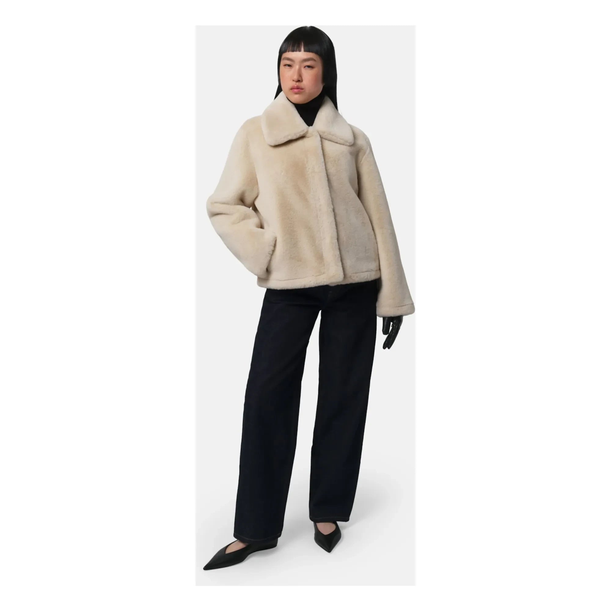 Apparis - Elis Recycled Fiber Jacket | Ecru