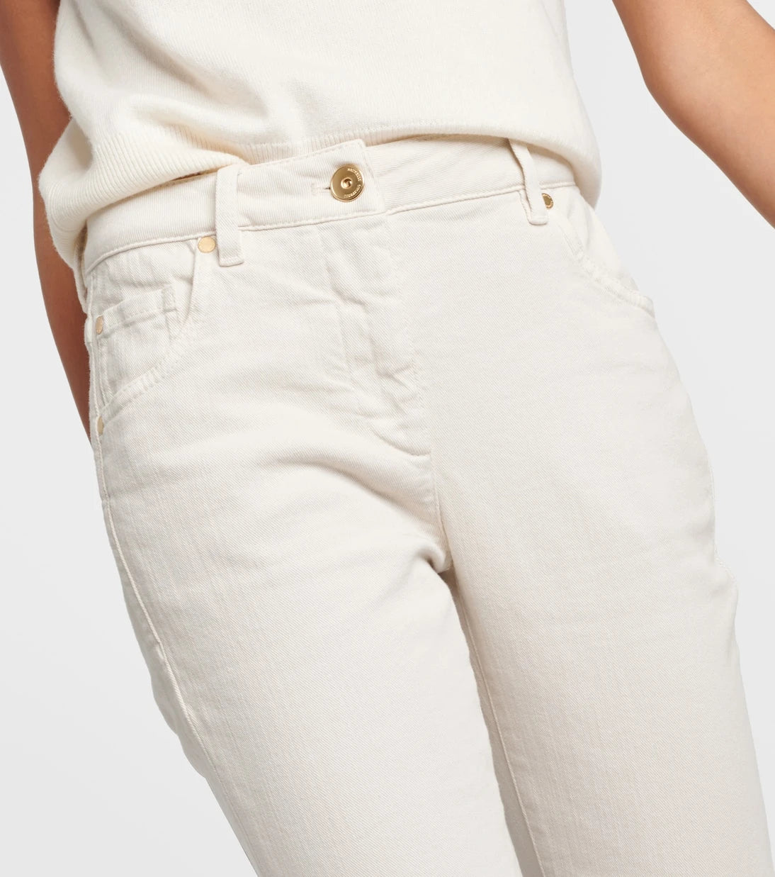 Brunello Cucinelli - Mid-rise slim jeans