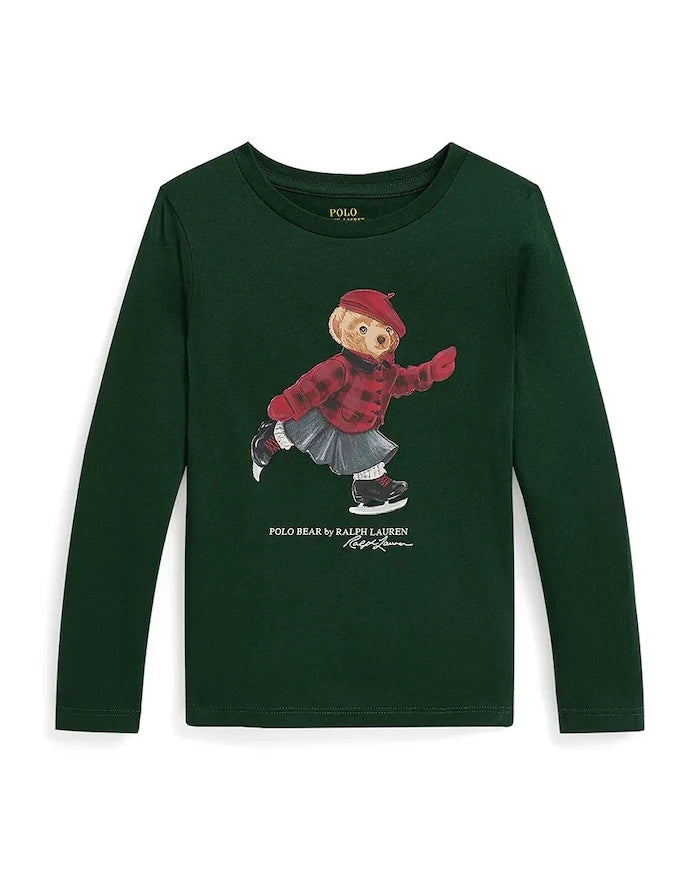 Polo Ralph Lauren Uzun Kollu Çocuk Bluzu