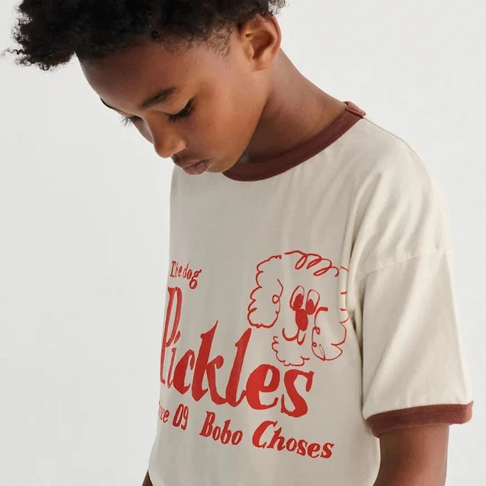 Bobo Choses Pickles The Dog Çocuk Pamuklu Tişört