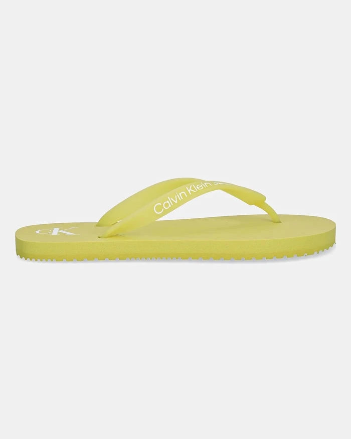 Calvin Klein Jeans BEACH SANDAL TRANSPARENT TPU Parmak Arası Terlik