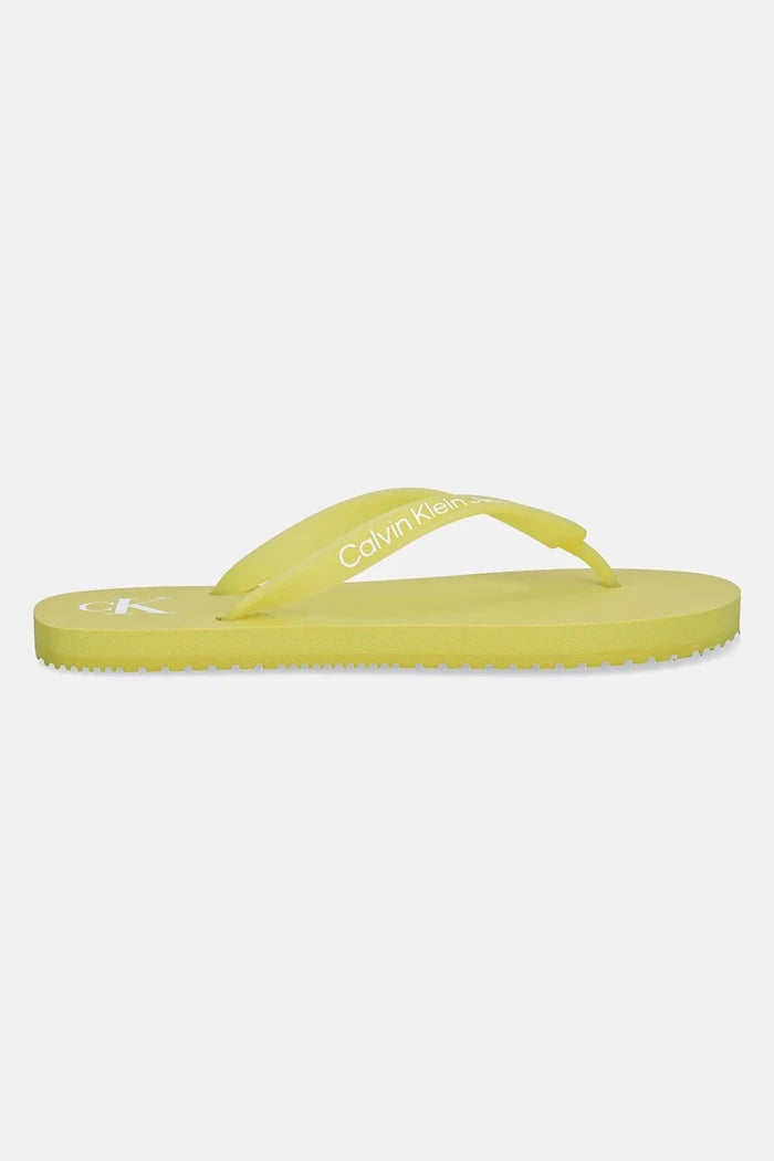 Джапанки Calvin Klein Jeans BEACH SANDAL TRANSPARENT TPU