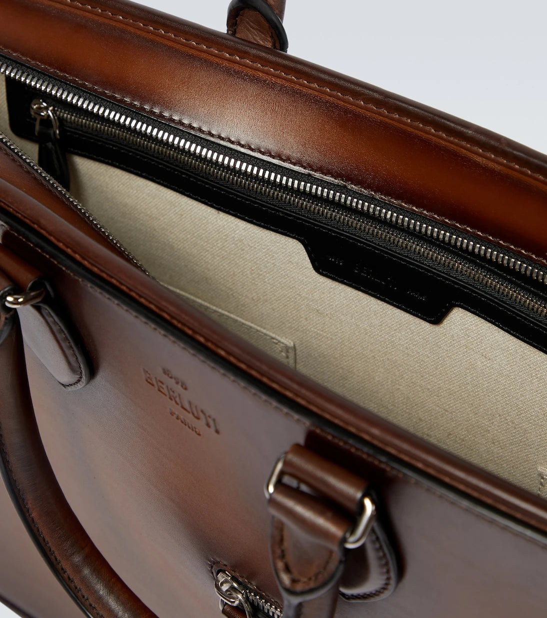 Berluti - Un Jour leather briefcase