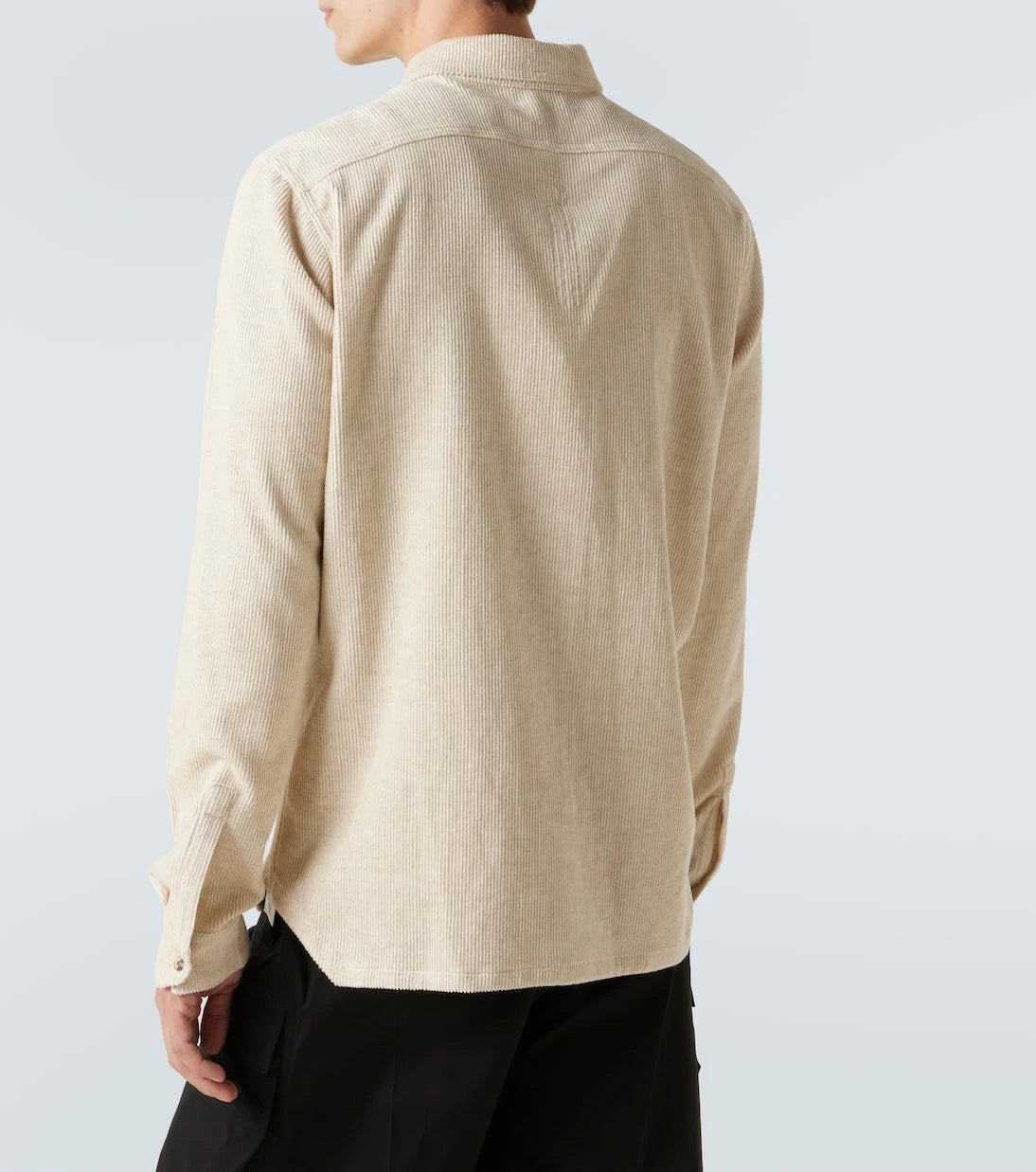 Rick Owens - Cotton and linen corduroy overshirt