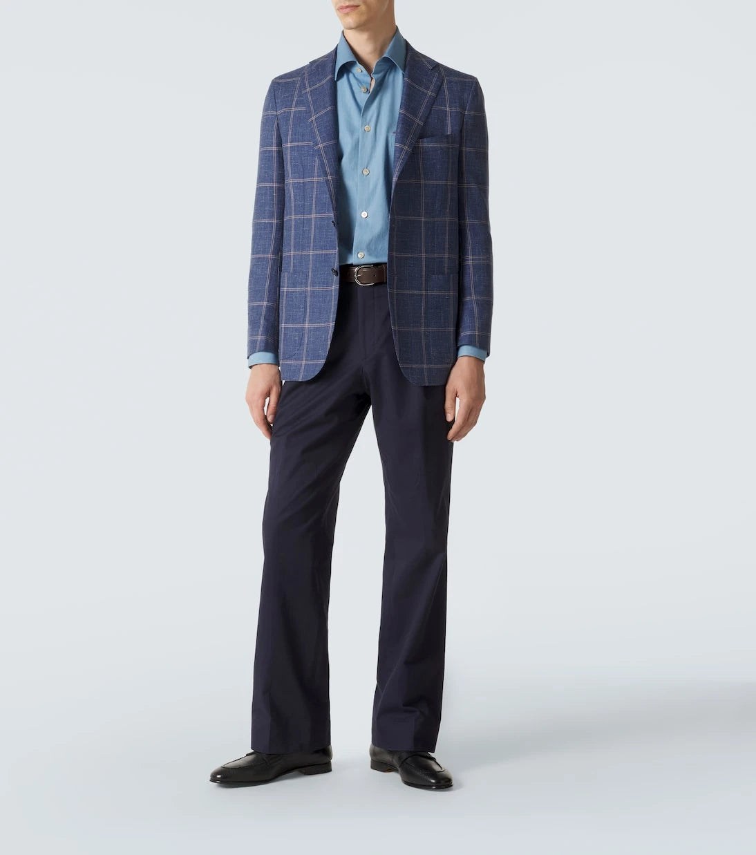 Kiton - Leather penny loafers
