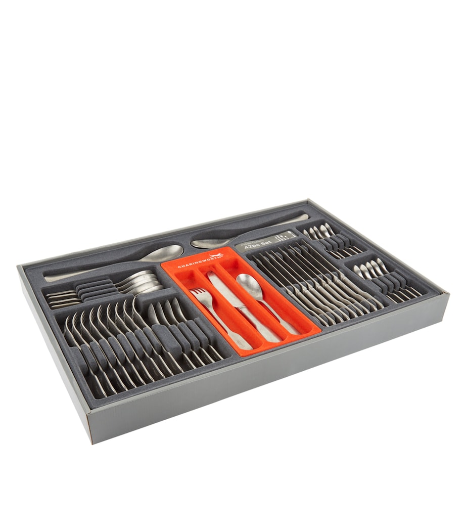 Charingworth Rustic Vintage 42-Piece Cutlery Set