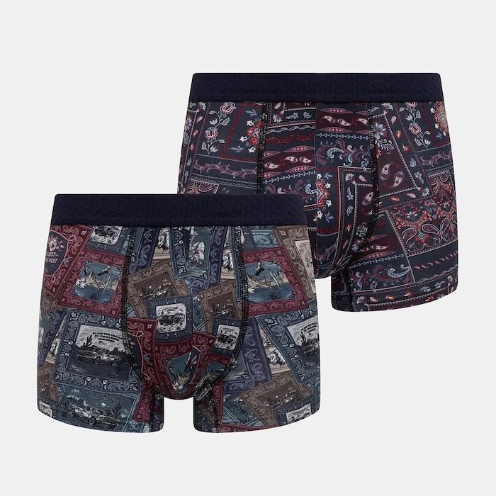 Medicine erkek pamuk elastan dar boxer 2'li