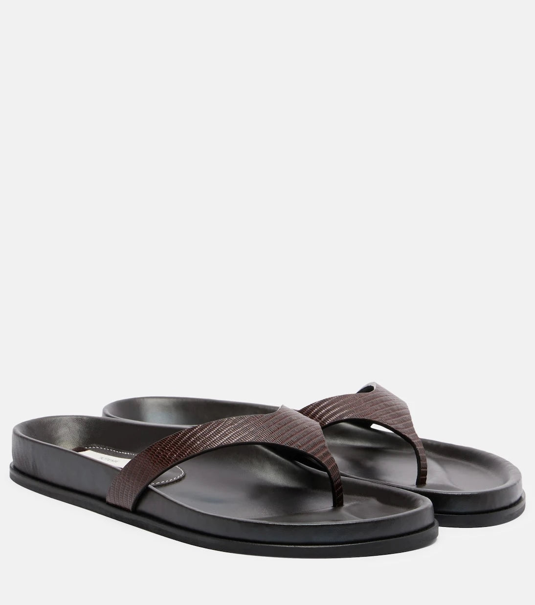 Toteme - Leather thong sandals