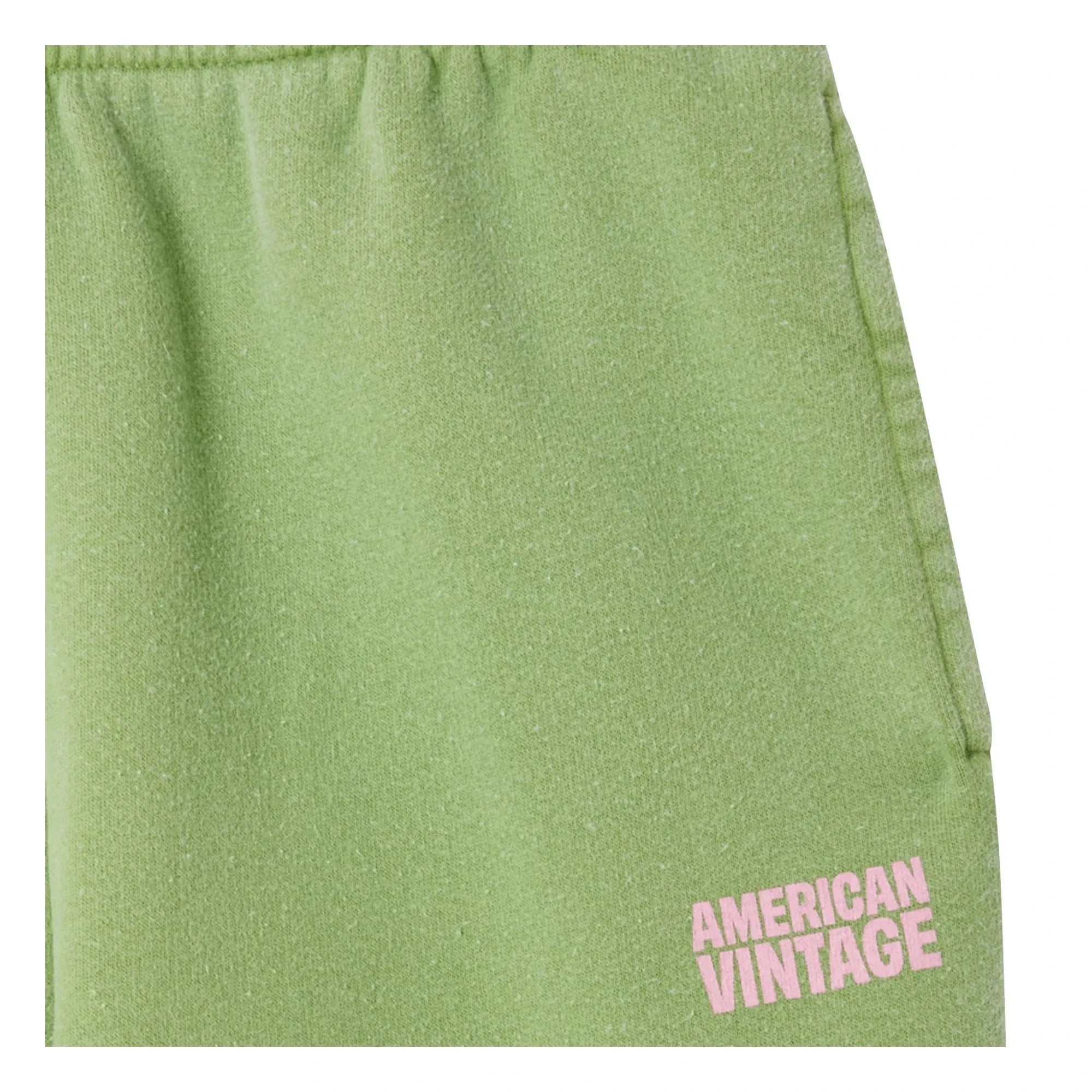 American Vintage - Plizzy Cotton Jogger | Pale green