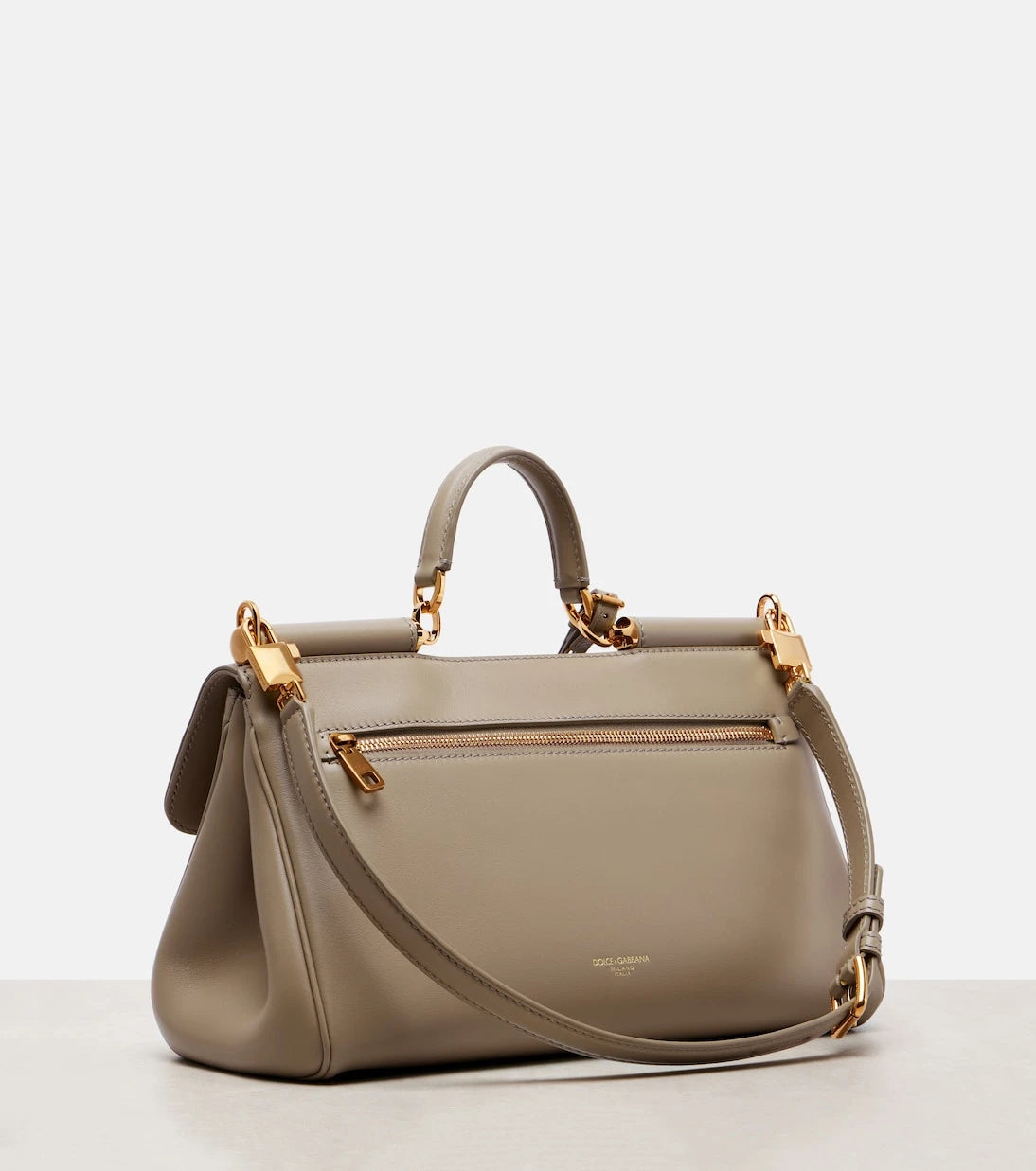 Dolce&Gabbana - Sicily Small leather tote bag