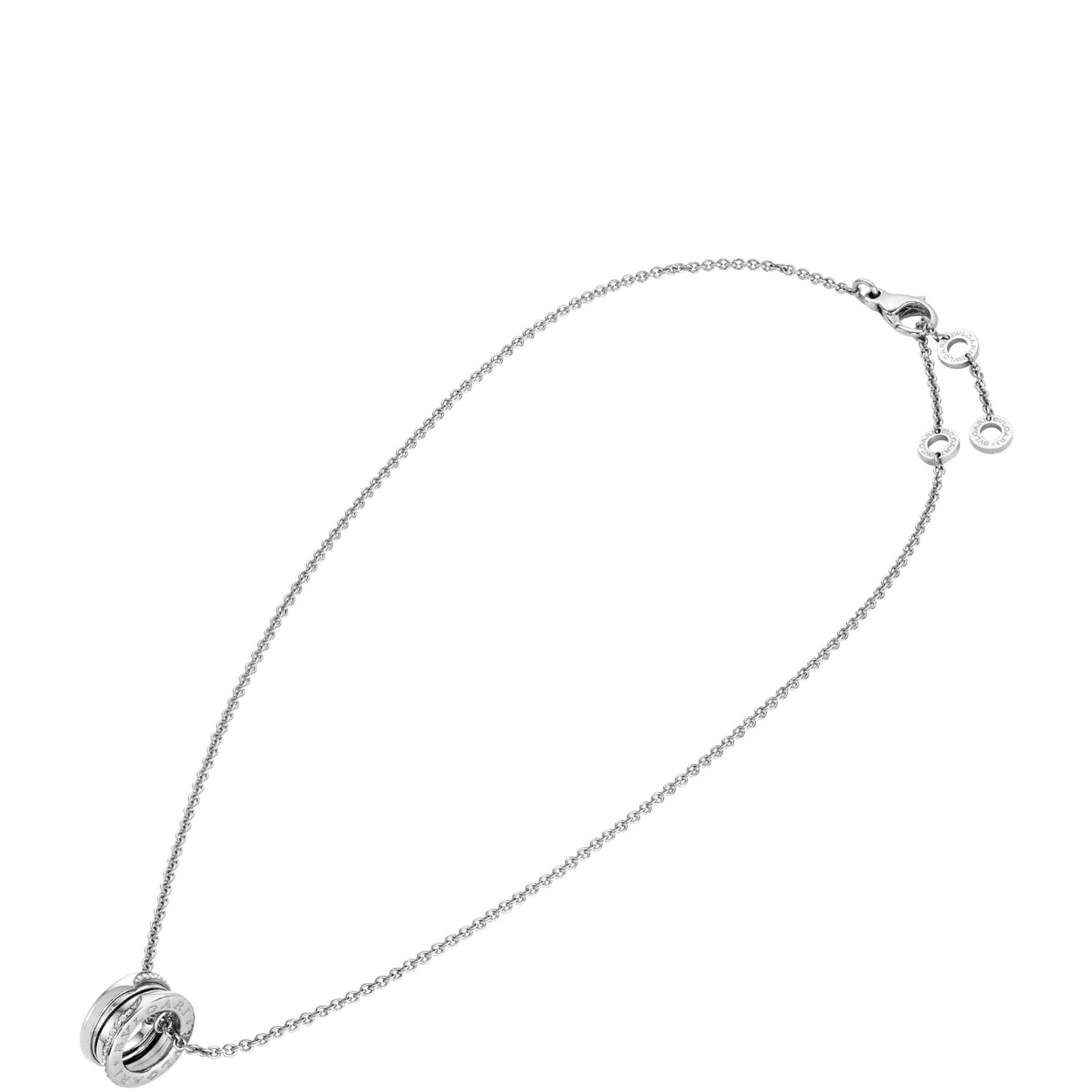 White Gold and Diamond B.zero1 Necklace