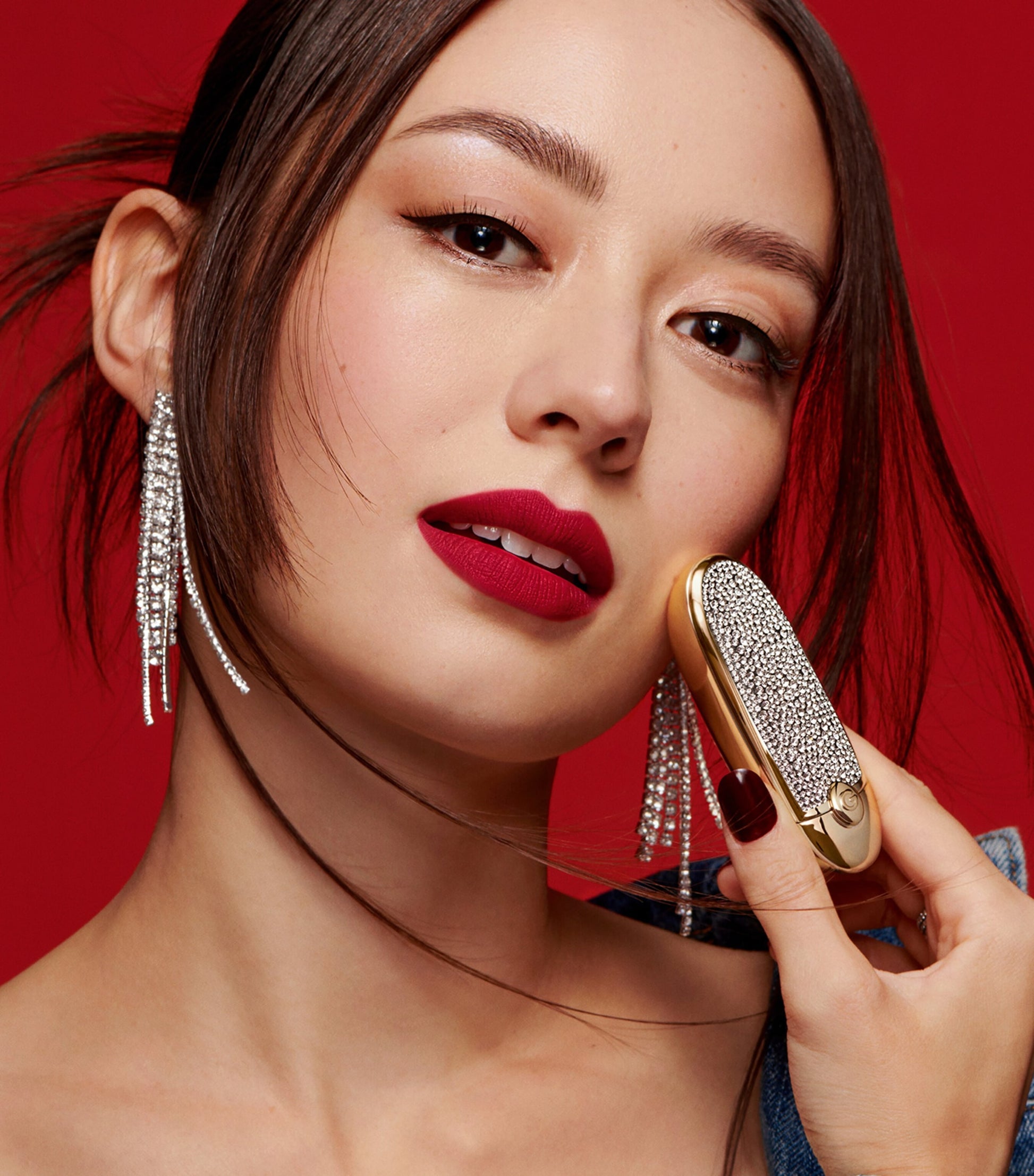 Art Deco Rouge G Lipstick Case