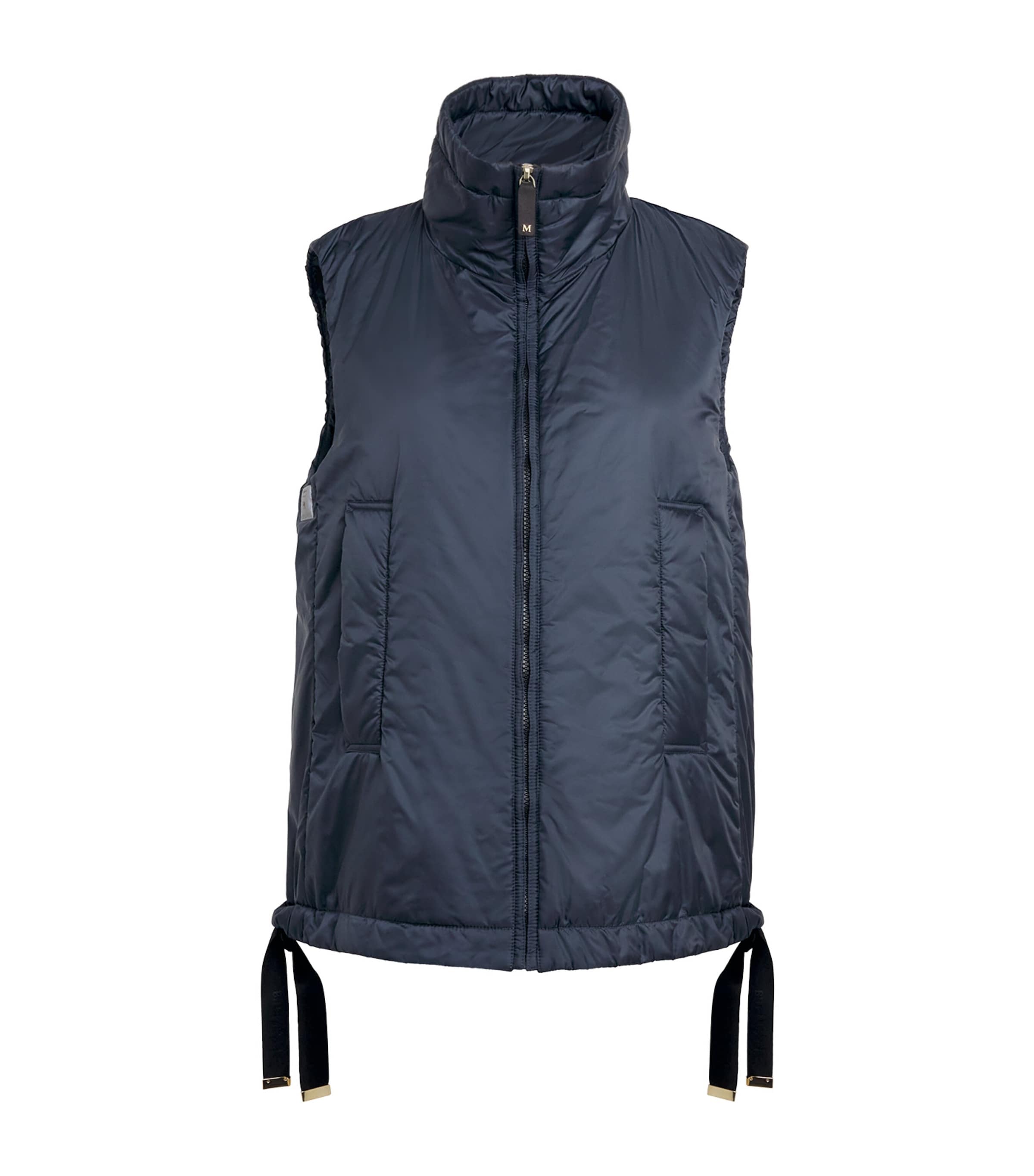 Max Mara Blue Water-Repellent Gilet