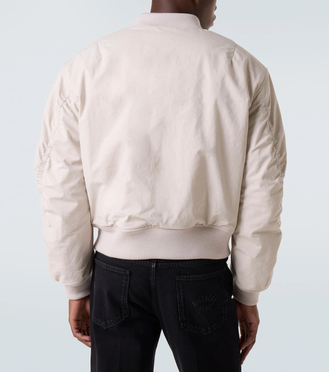 Givenchy - جاكيت بومبر قطن مخلوط بطبعة Givenchy