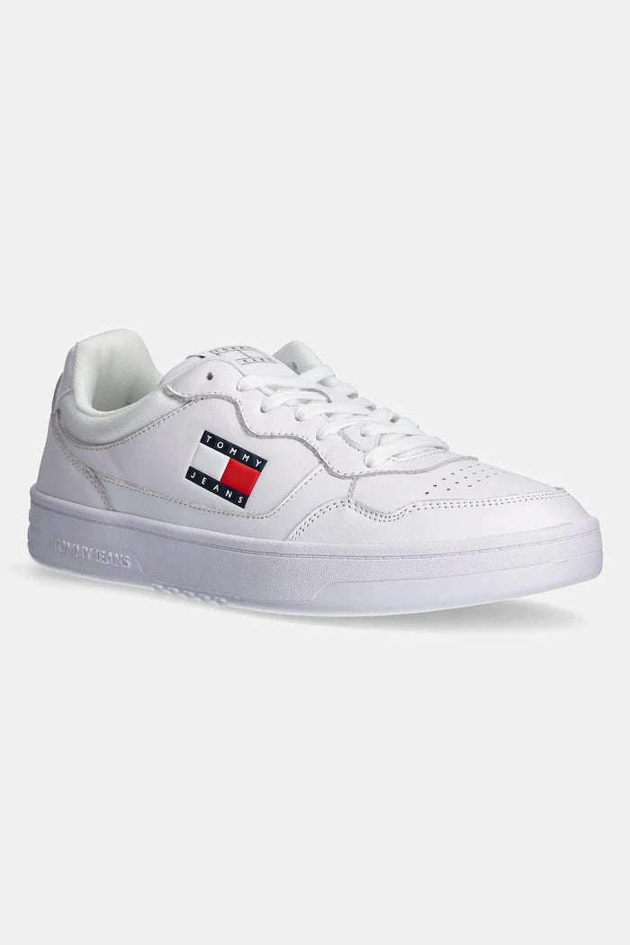 Кожени маратонки Tommy Jeans TJM CUPSOLE LEATHER ESS