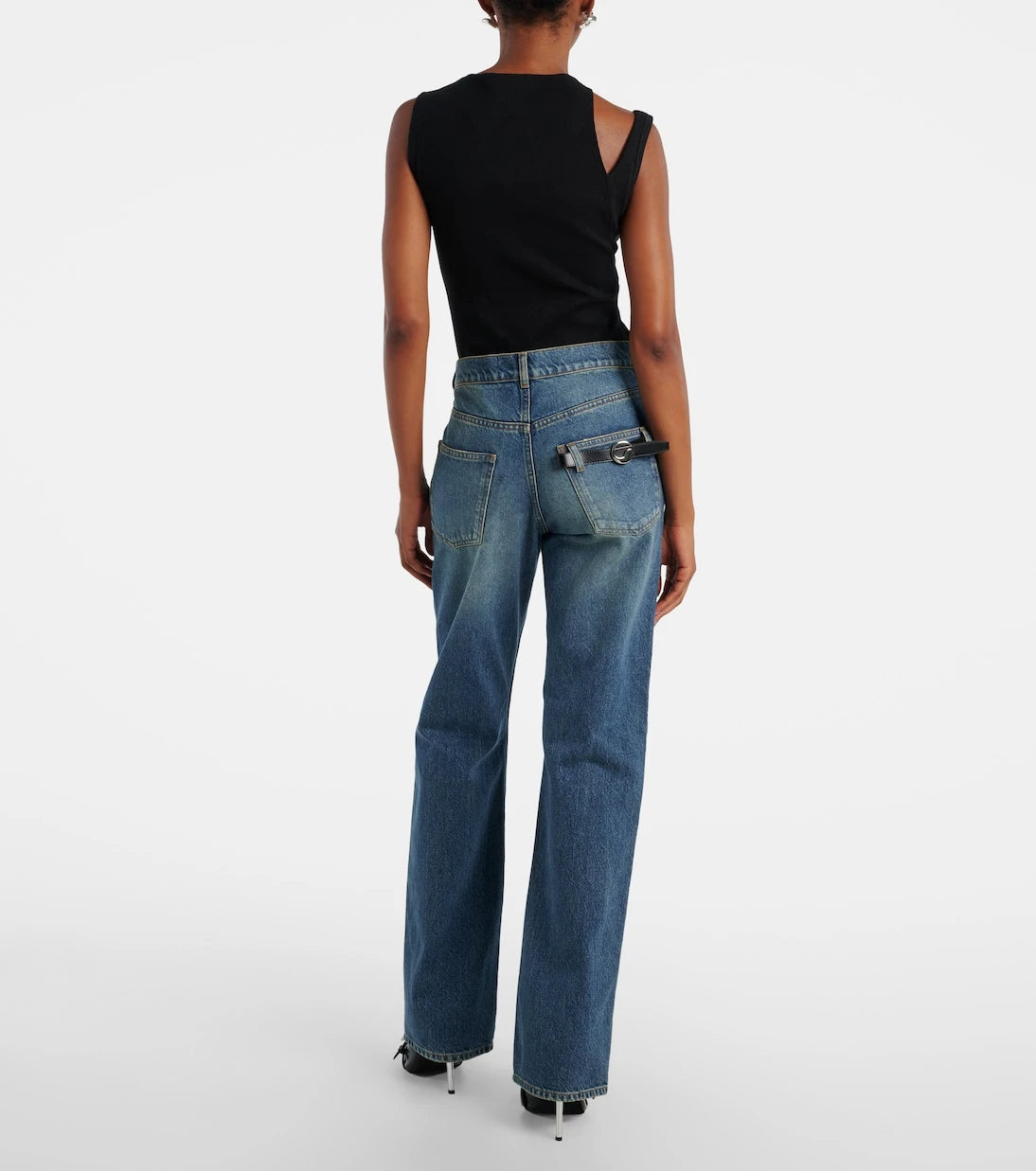 Coperni - Mid-rise straight jeans