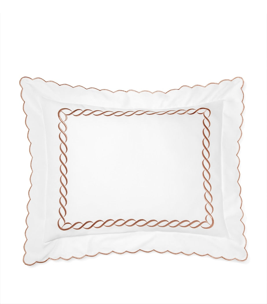 Cotton Treccia Splendore Pillowcase (50cm x 90cm)