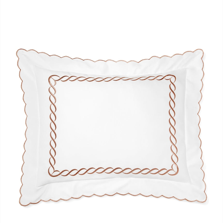 Cotton Treccia Splendore Pillowcase (50cm x 90cm)
