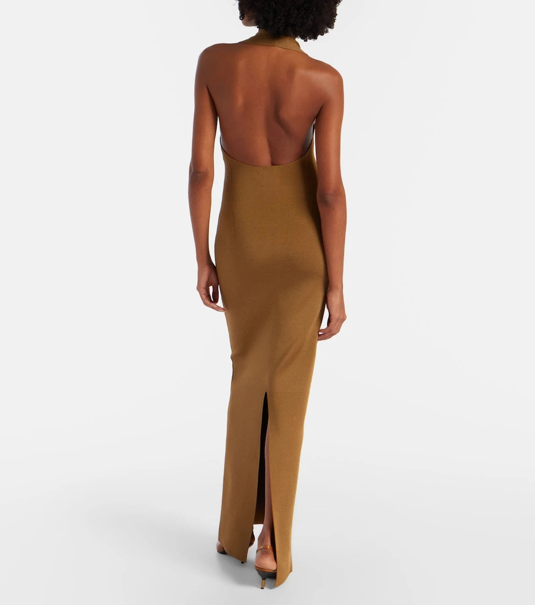 Khaite - Mahi halterneck maxi dress