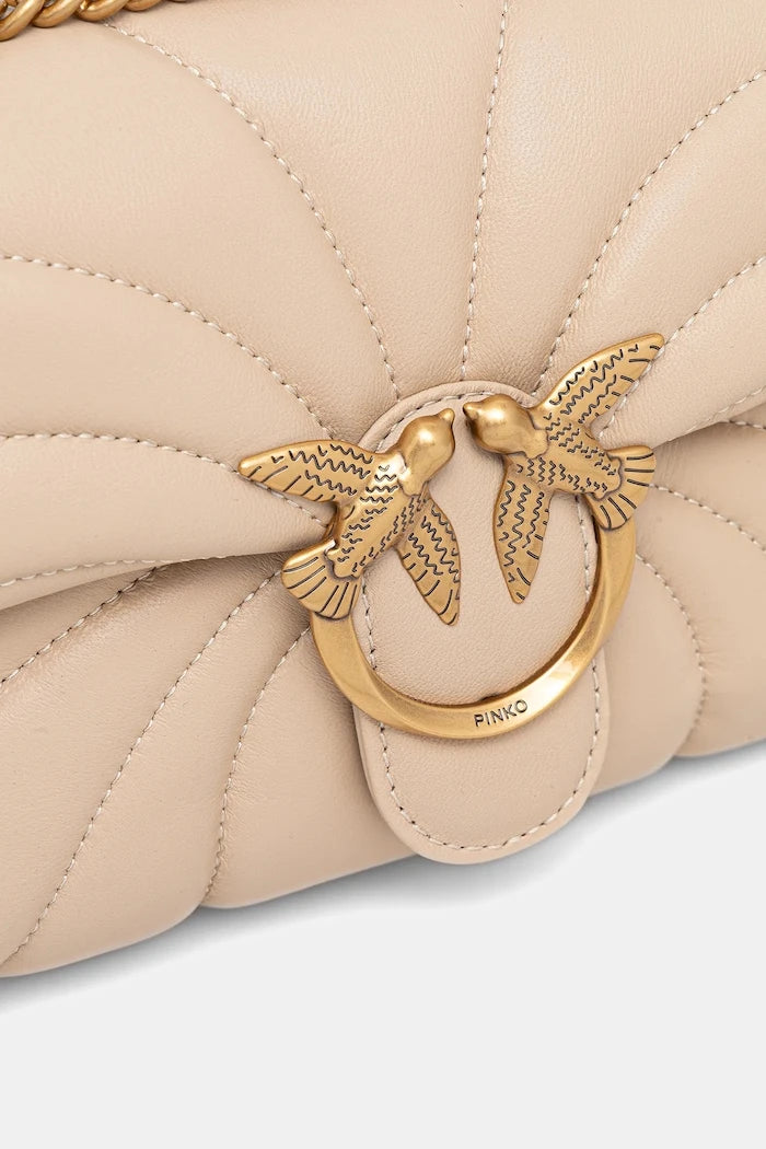 Pinko чанта дамска от кожа
