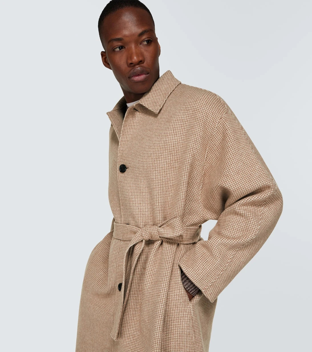 Acne Studios - Checked wool coat