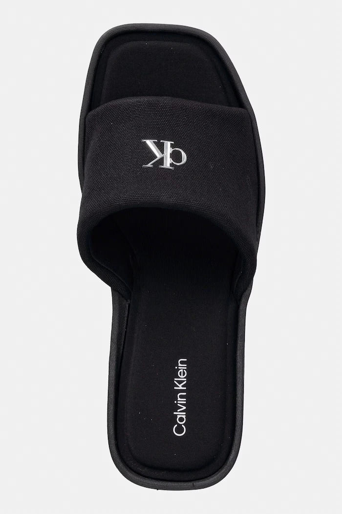 Calvin Klein kadın wedge 70 SNDL CANV MG terlik