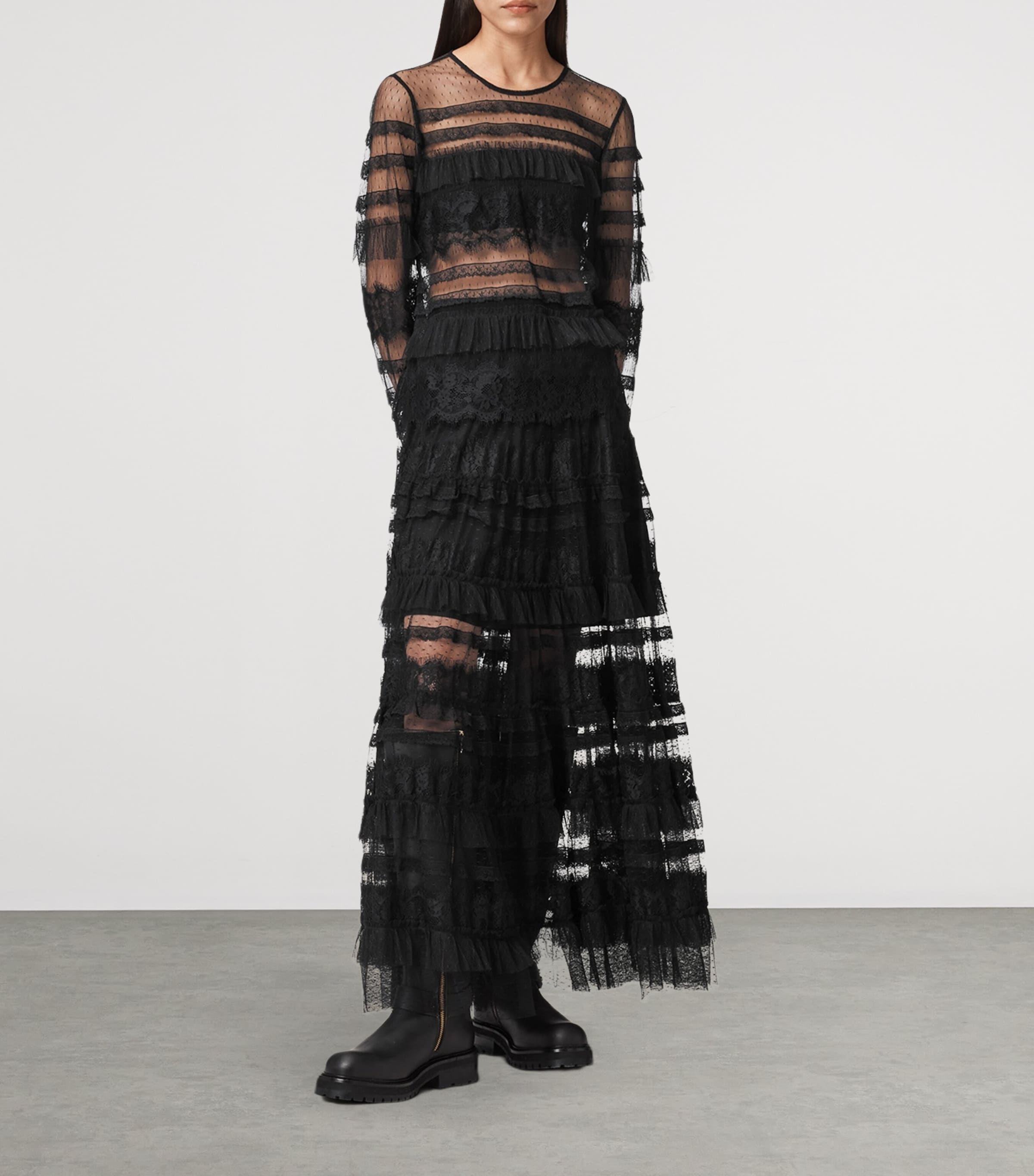Black Tulle Arlea Skirt