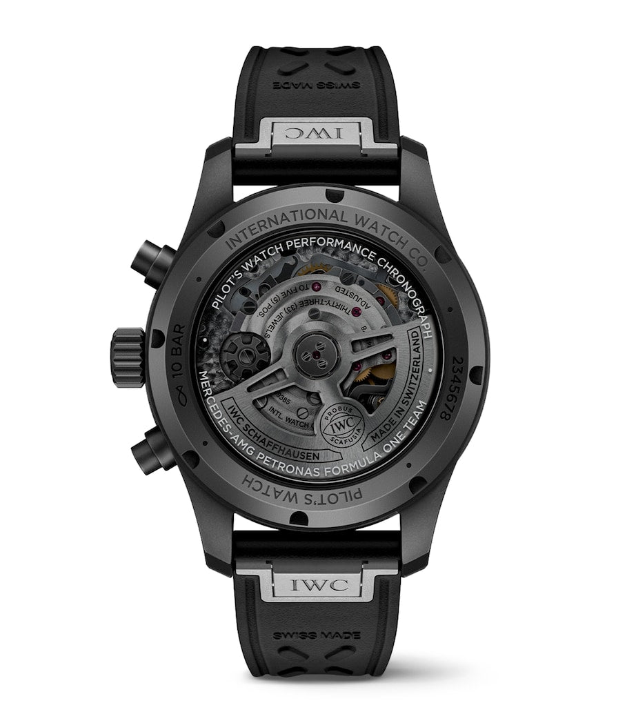 IWC Schaffhausen x Mercedes-AMG PETRONAS Ceratanium Pilot's Performance Chronograph Watch 41mm