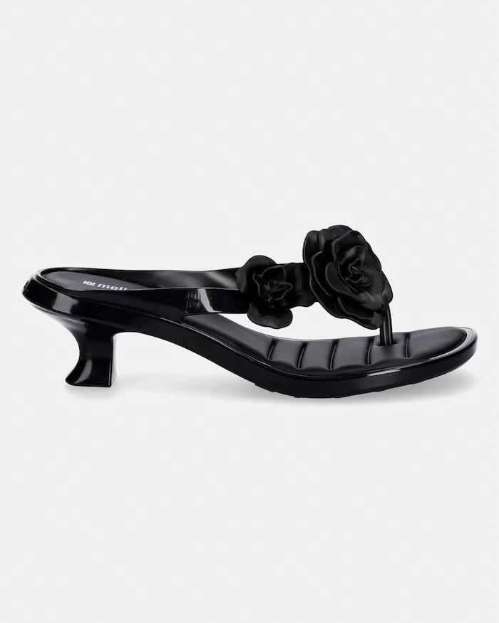 Melissa MELISSA THONG KITTEN HEEL PETALS AD