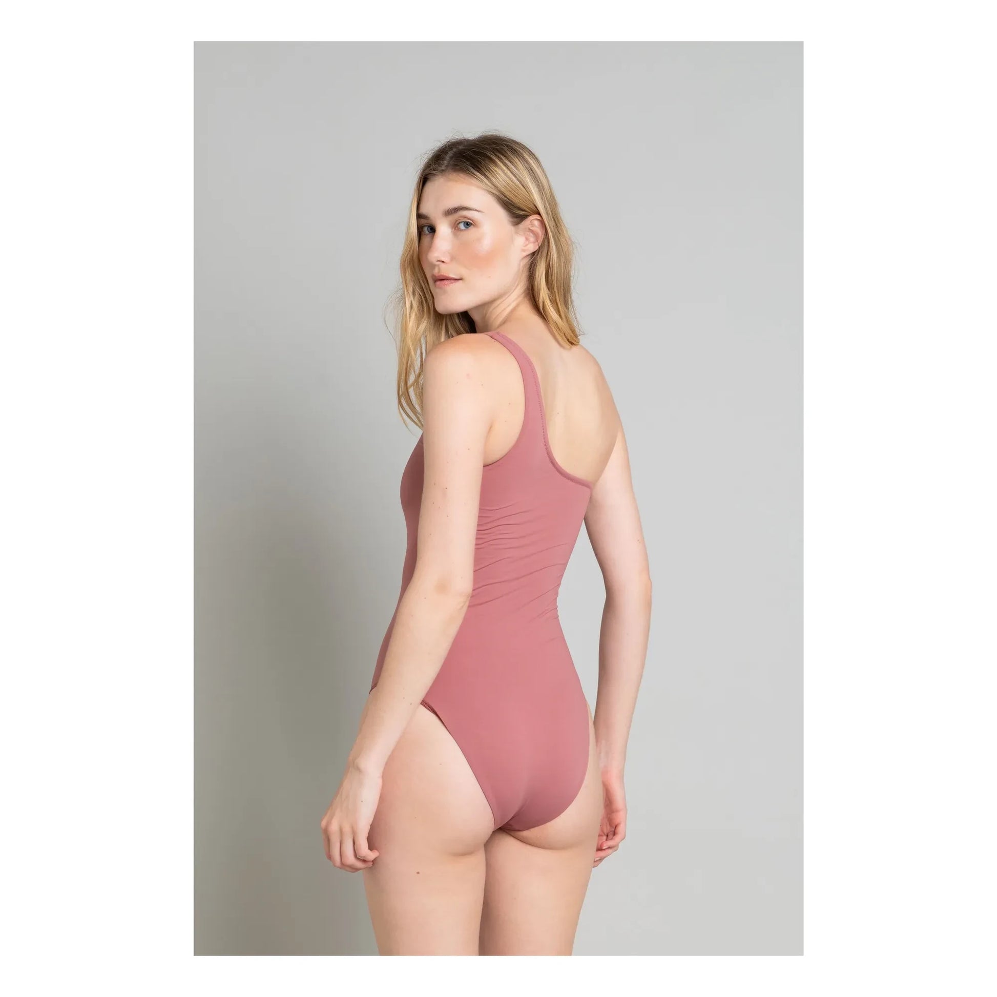 Smallable Woman - Janet Asymmetrical 1-Piece Swimsuit | Plum