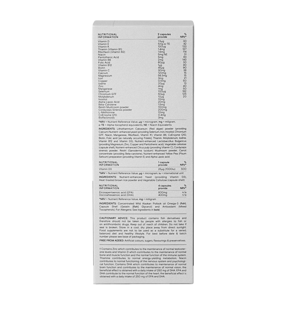 Wild Nutrition Food-Grown Daily Essentials for Men (210 Capsules)