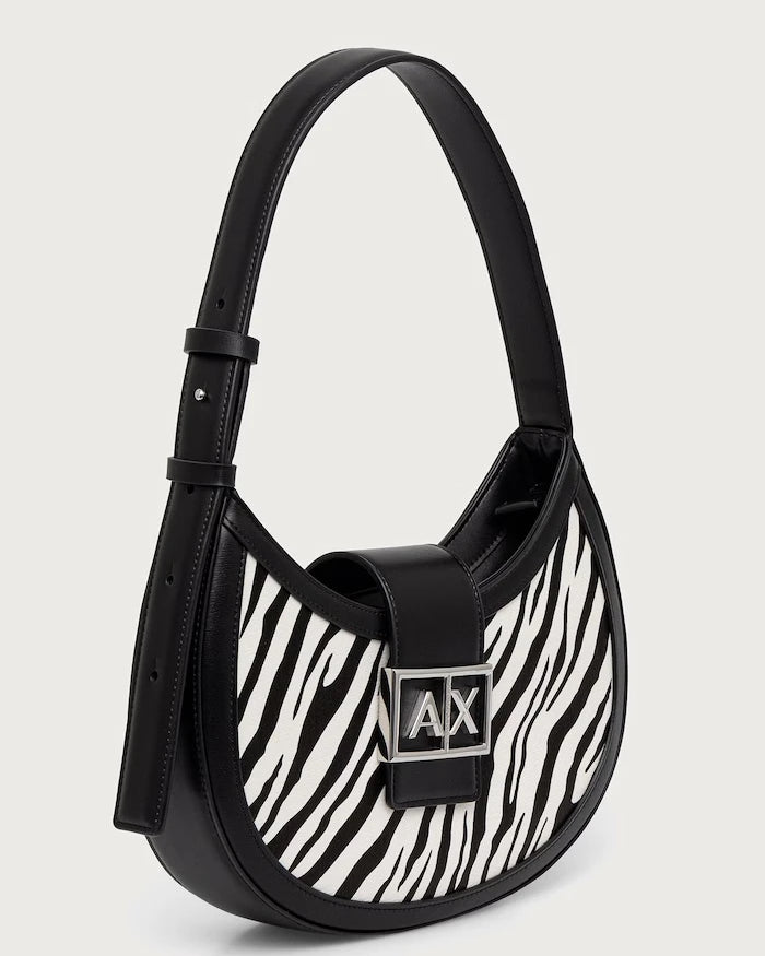 Armani Exchange kadın suni deri hobo çanta