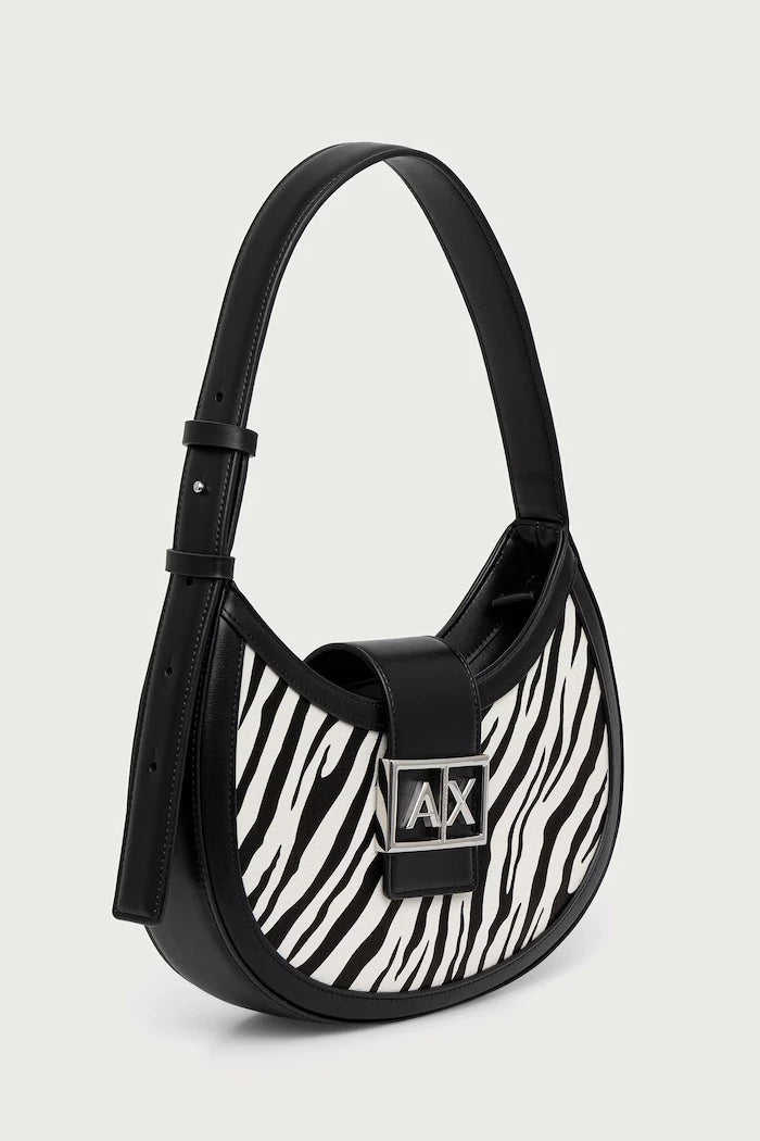 Armani Exchange kadın suni deri hobo çanta