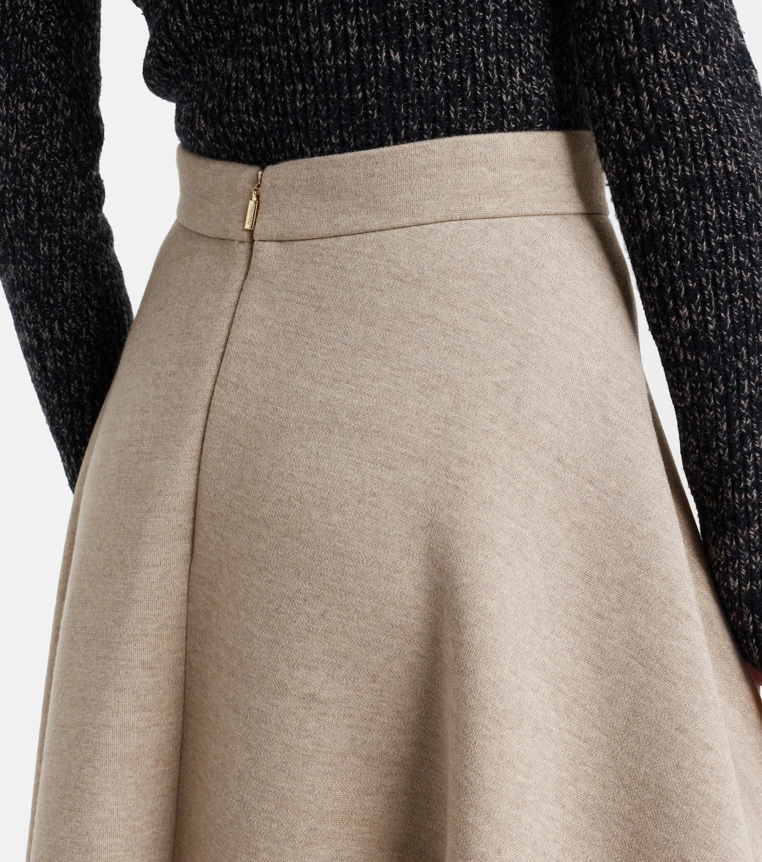 Max Mara - Knitted midi skirt