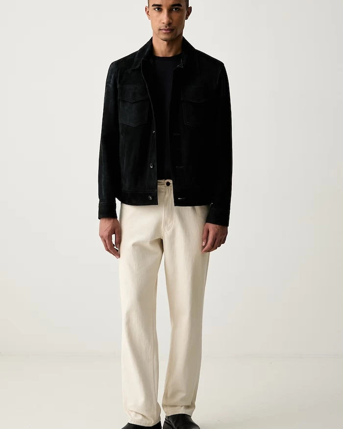 Trussardi basic erkek pamuklu elastanlı tişört