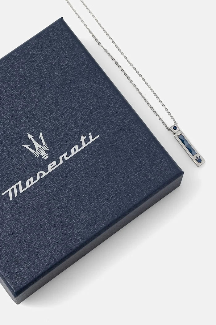 MASERATI колие мъжко керамично