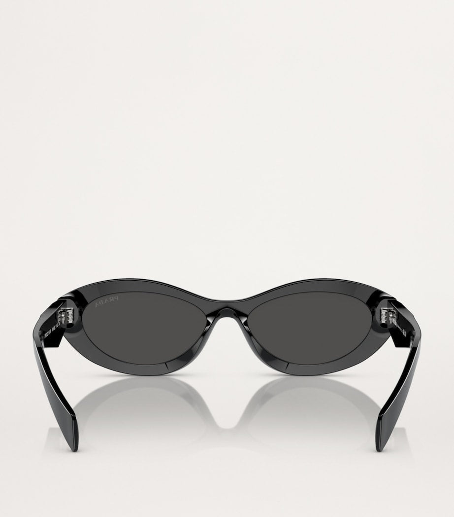 Prada Black Acetate 0PR 26ZS Sunglasses
