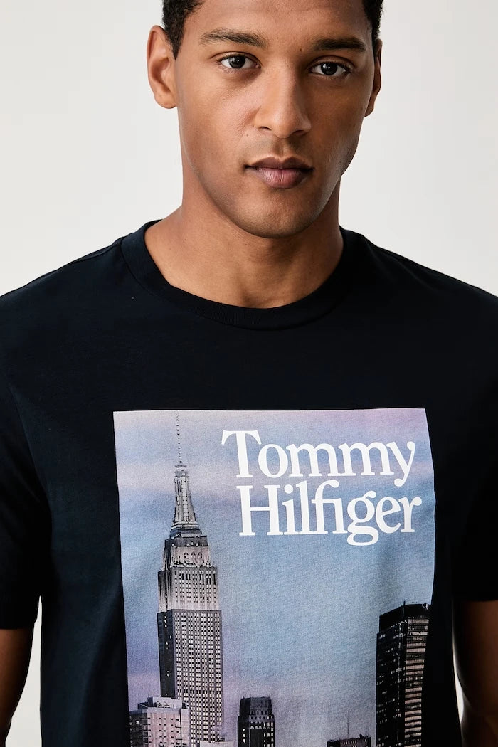 Tommy Hilfiger erkek pamuklu tişört