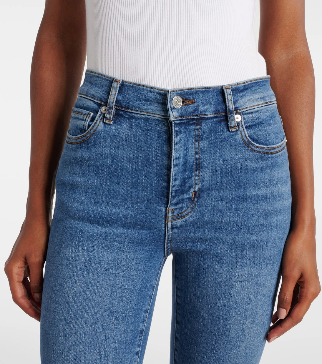 Frame - Le High Straight slim jeans