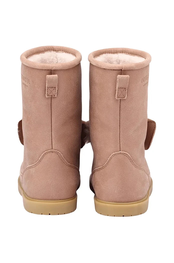 Donsje Wadudu Exclusive Boots Fluffy Bunny Çocuk Deri Kışlık Botlar