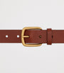 Saint Laurent Beige Leather Belt