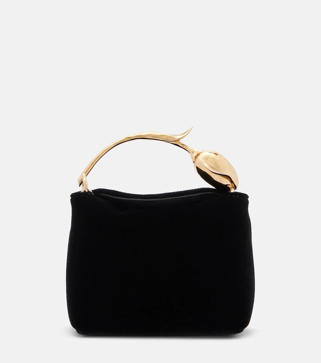 Erdem - Bloom Micro velvet top-handle bag