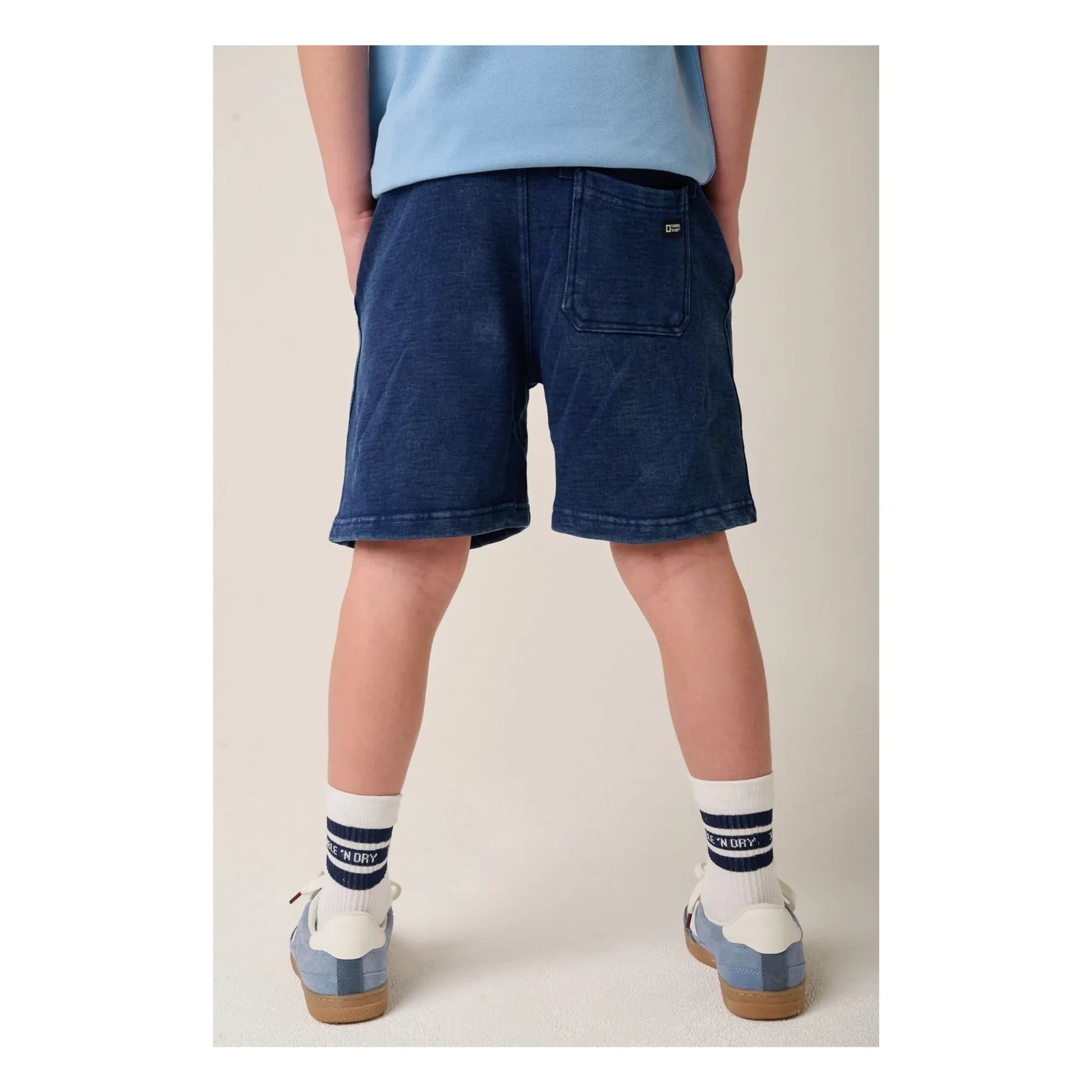 Tumble N'Dry - Whitehaven organic cotton shorts | Navy blue